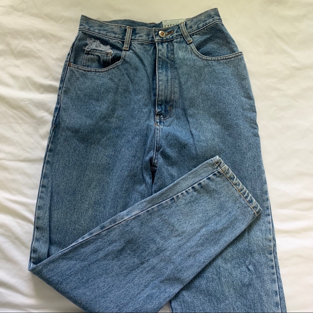 90s MOM JEAN - Carolina Blues